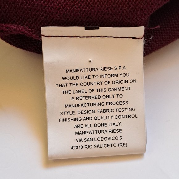 NAVIGARE Italy mens SWEATER SIZE M WOOL BLEND Sublime details High End GORPCORE - Picture 12 of 12